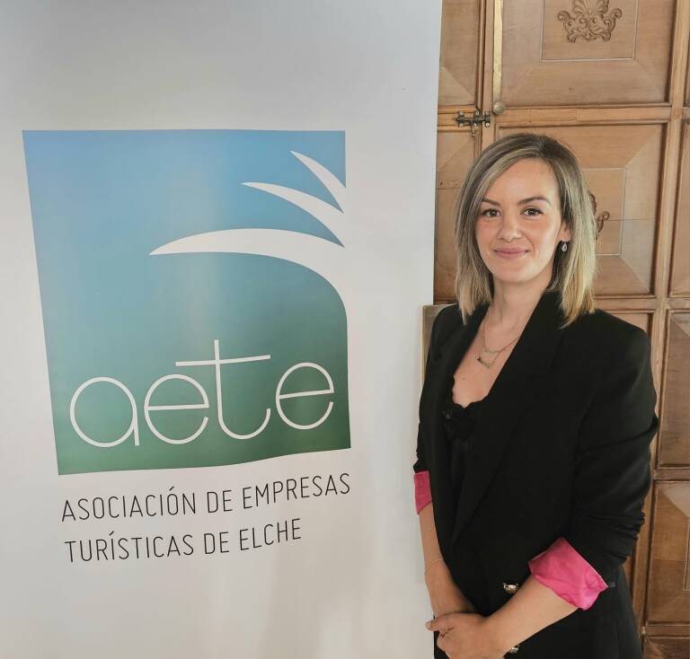 Lucía Candel, presidenta de la Asociación de Empresas Turísticas de Elche