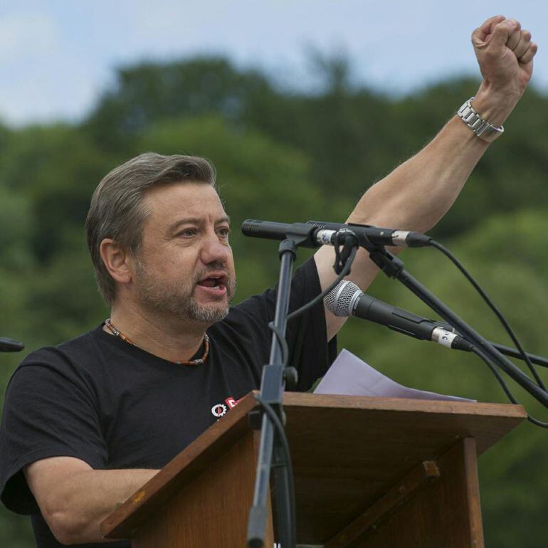 El secretario estatal minero de CCOO, José Luis Villares.