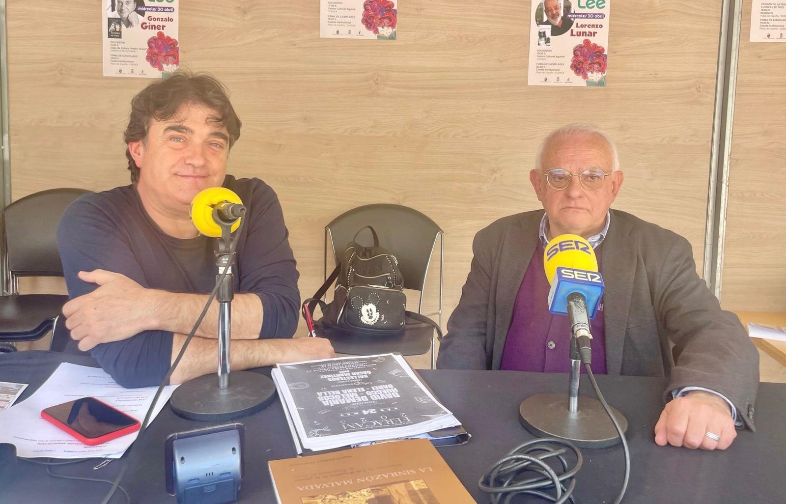 Miguel JIménez Monteserín durante el programa.