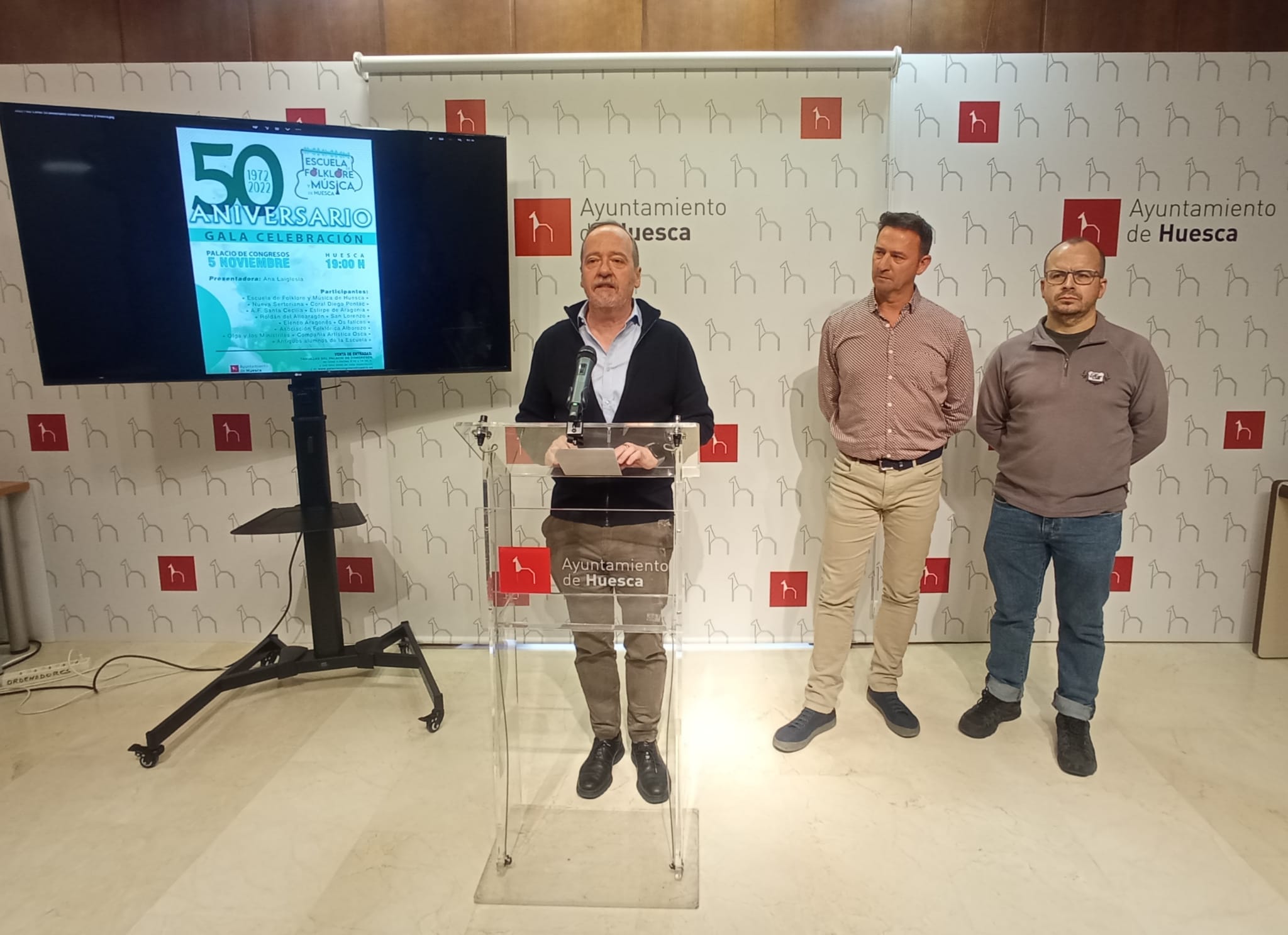 Momento de la presentación