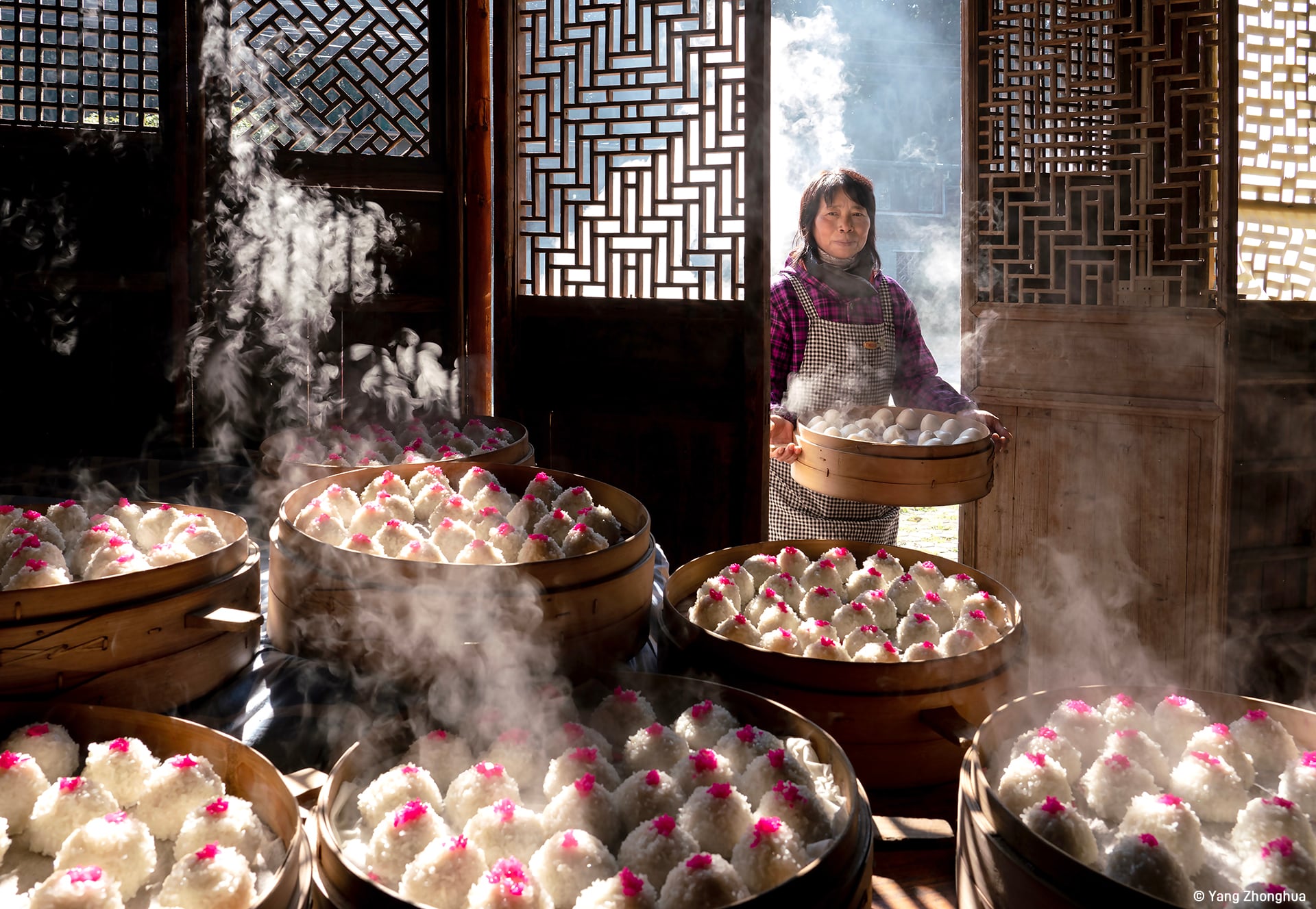 Red Bean Paste Balls.