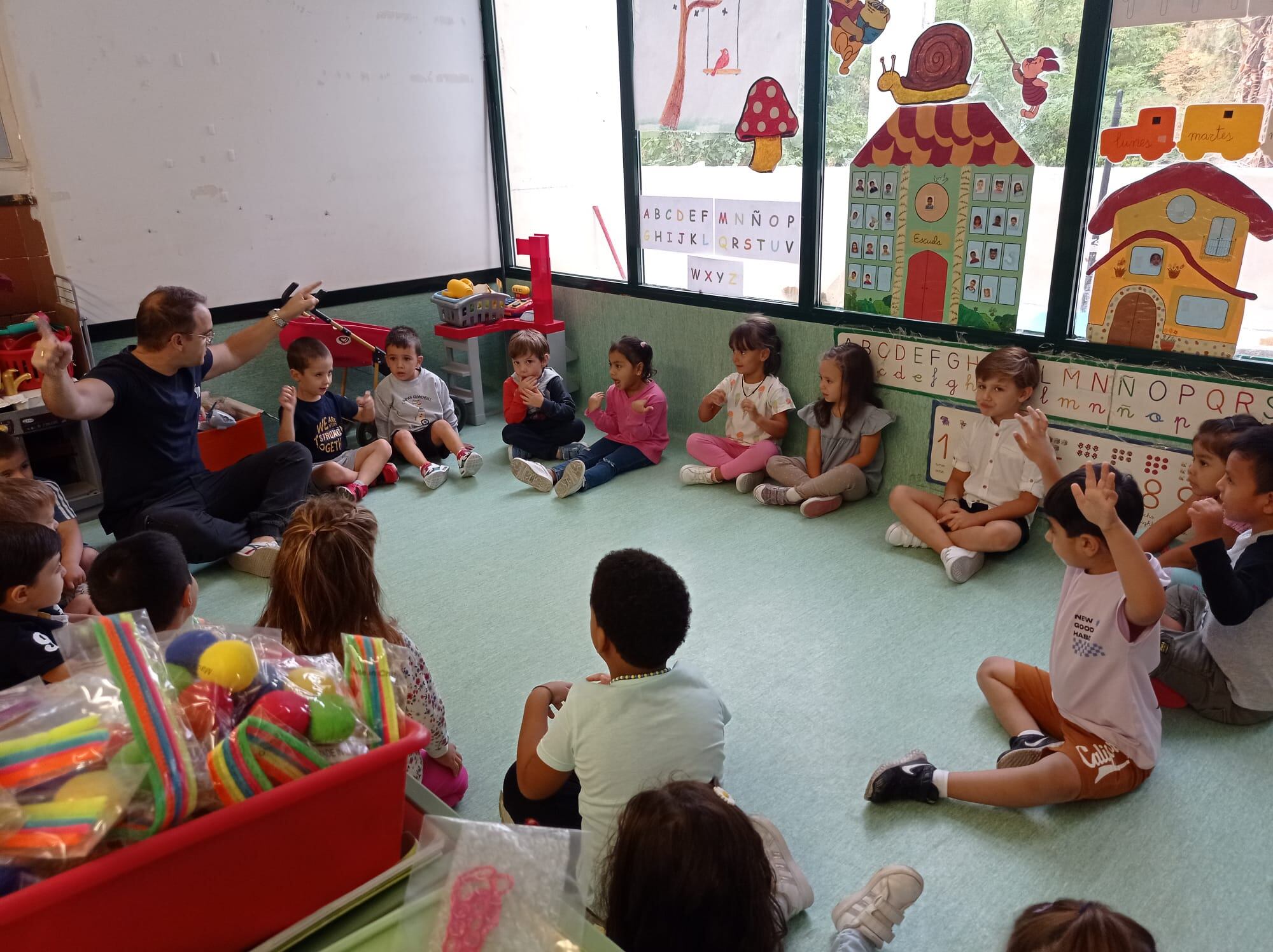 Vuelta a las aulas en el colegio Santa Ana de Cuenca