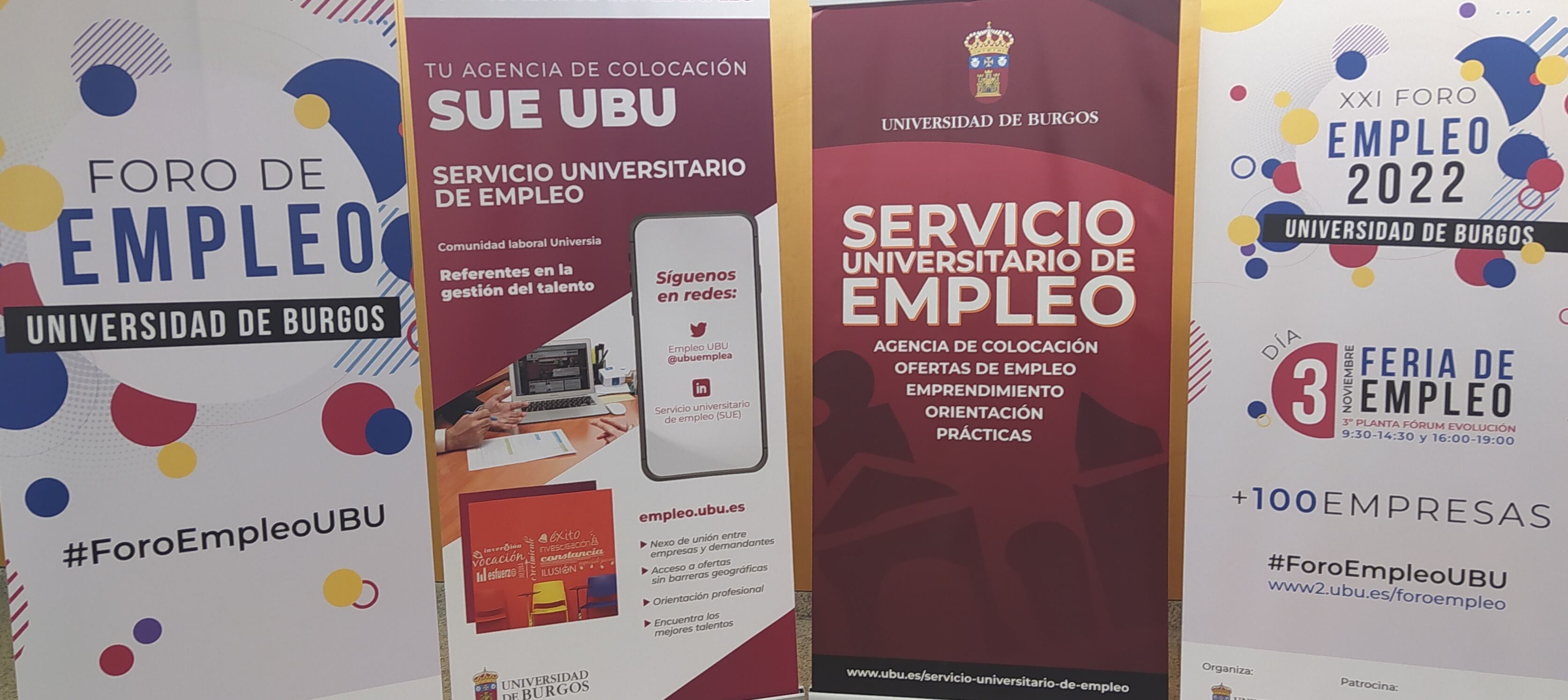 El Forum Evolución ha acogido una nueva edición del Foro Empleo de la UBU