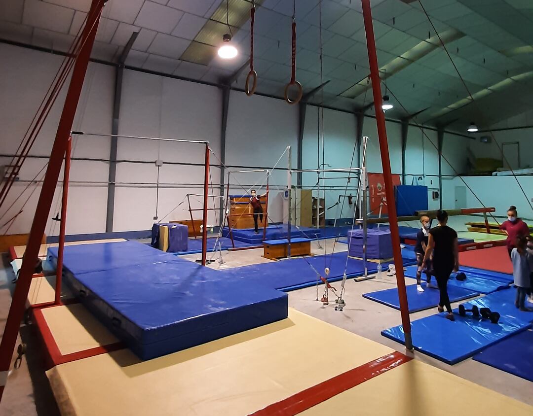 Nuevos aparatos de gimnasia artística en Alcoy