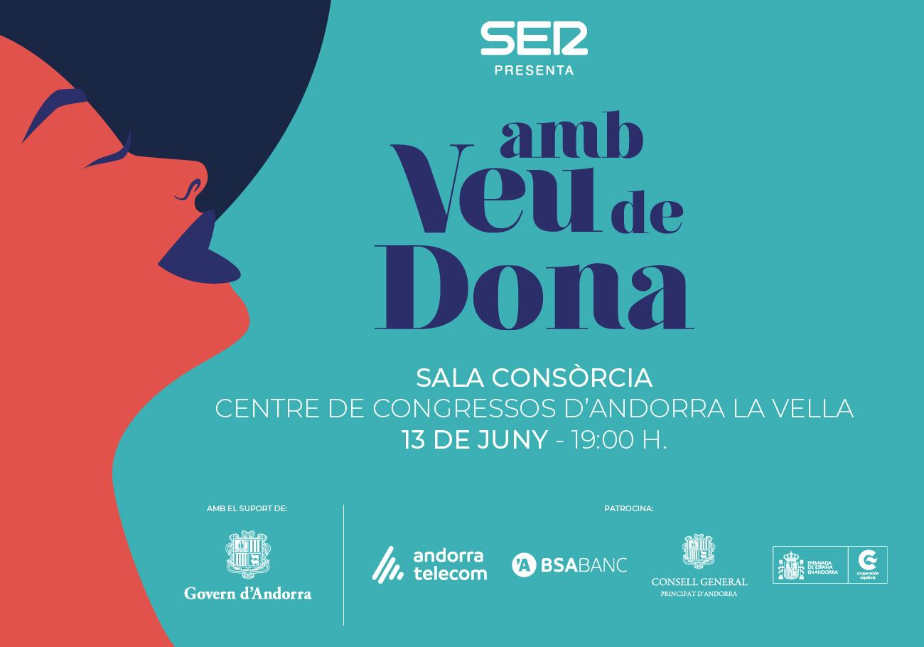 Cartell de la quarta edició de Amb Veu de Dona Andorra