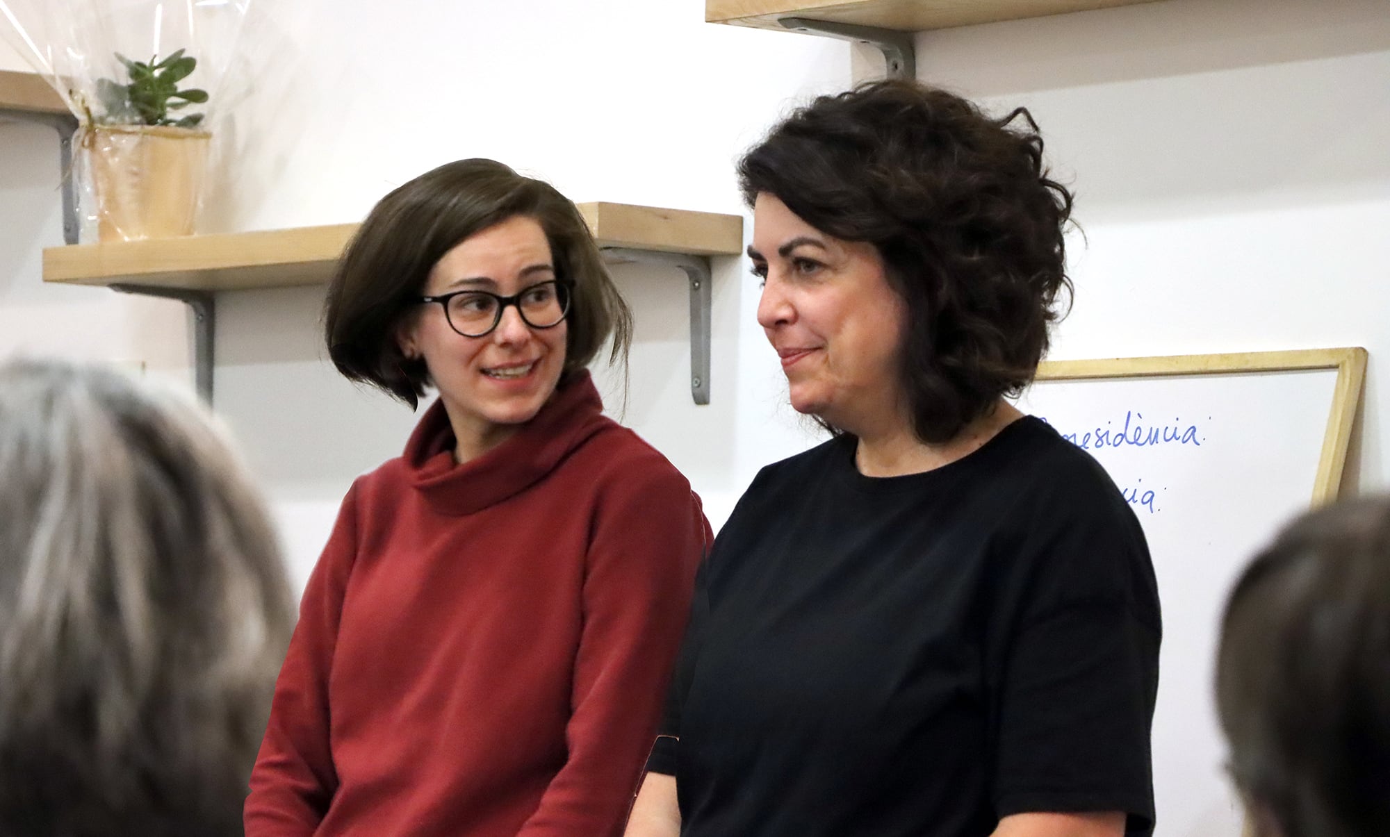 Núria Segués i Sílvia Mosquera, copresidentes de Concòrdia.