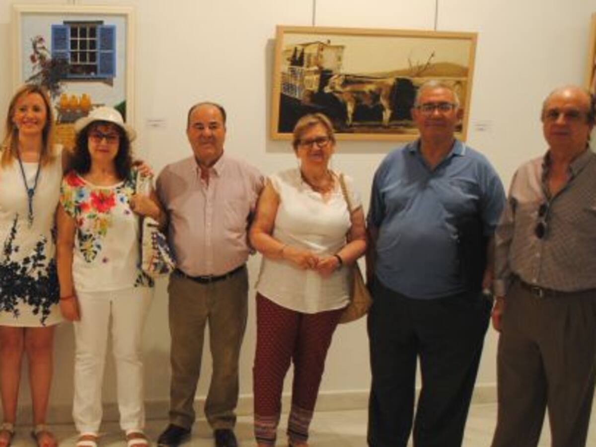 Inaugurada la XXXVII Exposición de Pintura y Artesanía del Centro de Mayores de Bonillas de Valdepeñas
