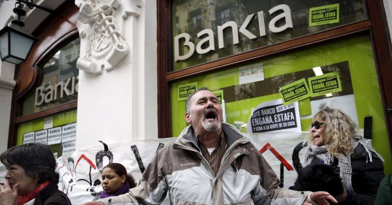 Usuarios de Bankia afectados