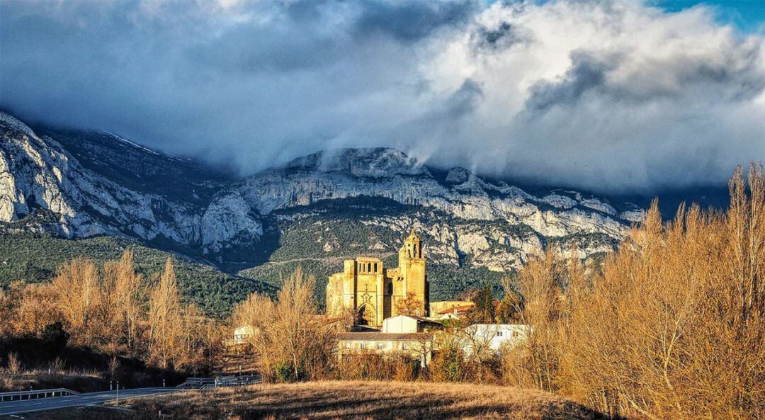 Leza, en plena Sierra de Cantabria