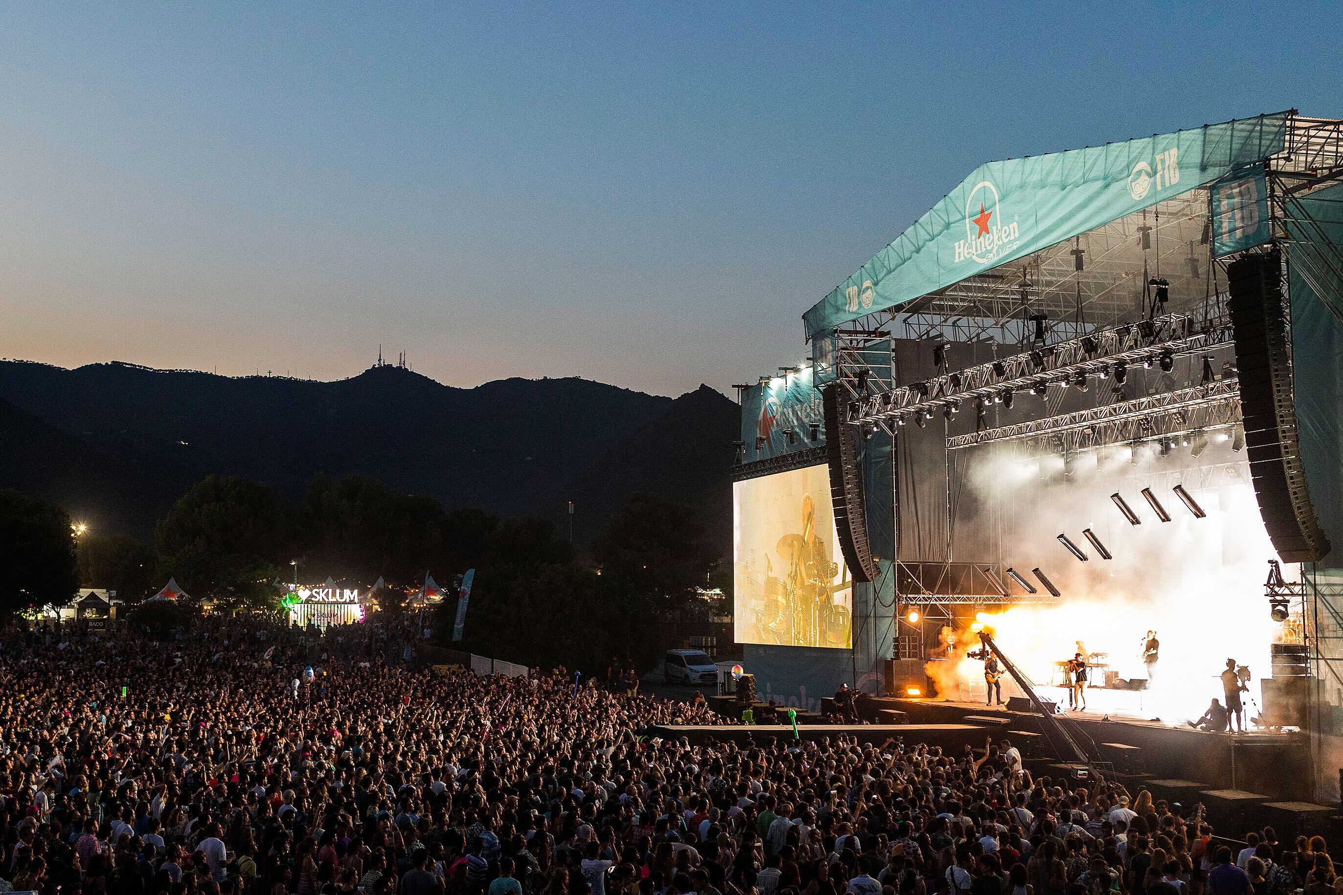 Un momento del festival internacional de Benicasim (FIB 2022).