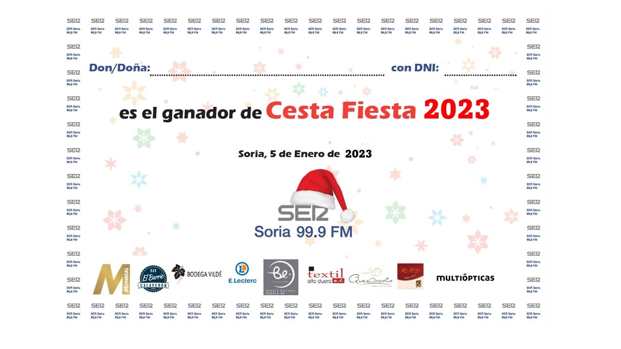 Cesta Fiesta 2023, de SER Soria