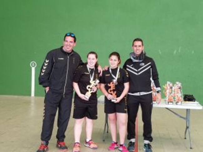 Cristina Berenguer y Mónica Sánchez lograron el bronce