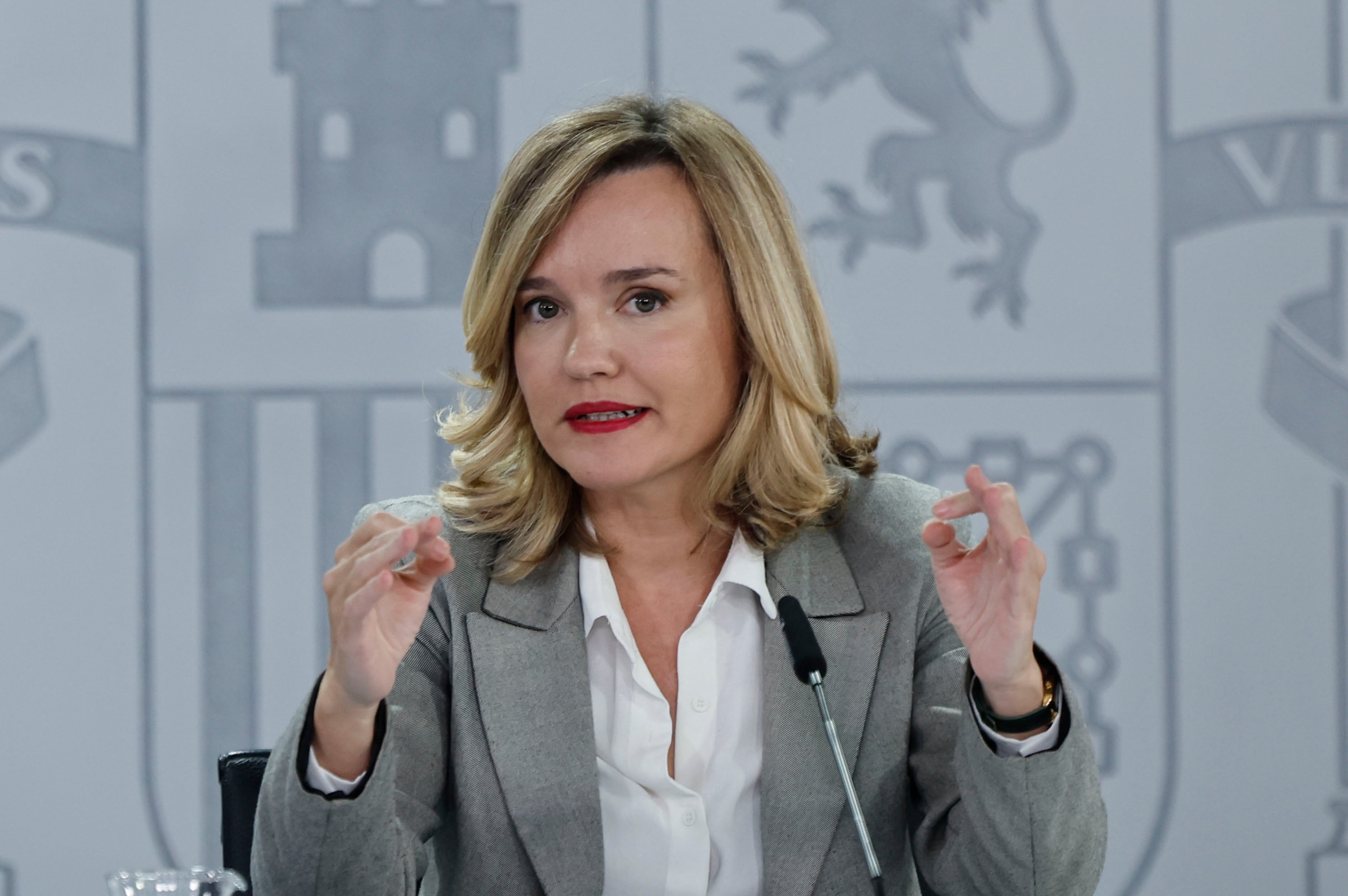 La portavoz y ministra de Educación, Formación Profesional y Deportes, Pilar Alegría