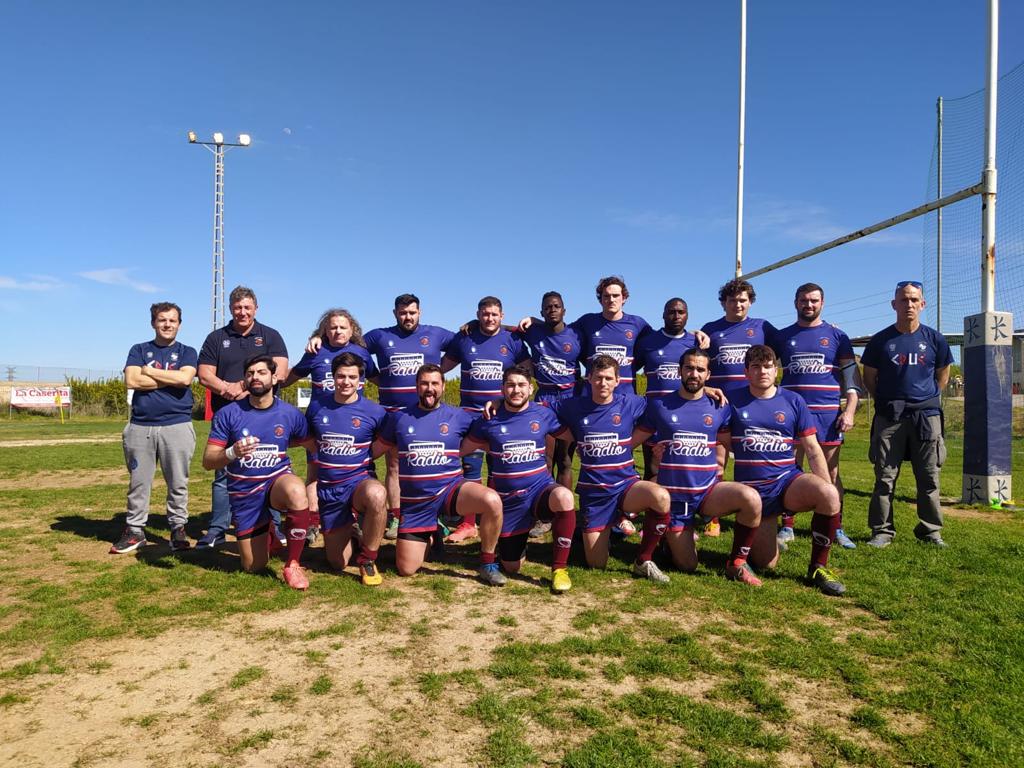 La formación del CRU Cartagena en el campo de La Asomada