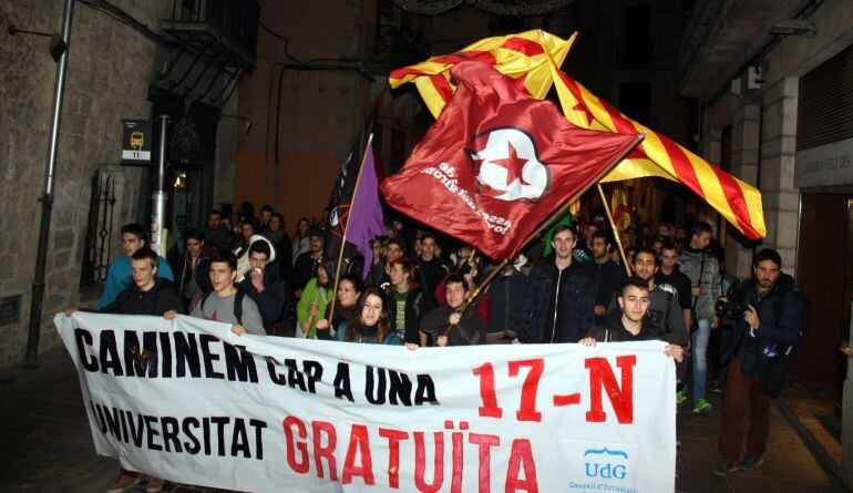 Els estudiants van anar de Lletres a Ciències; del barri vell a Montilivi.