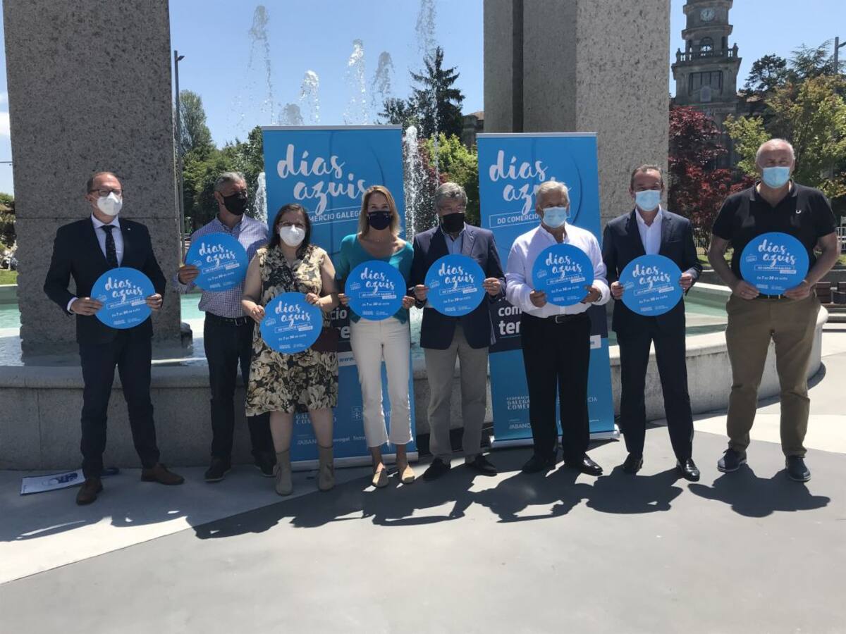 Llegan los "Días azules" al comercio gallego