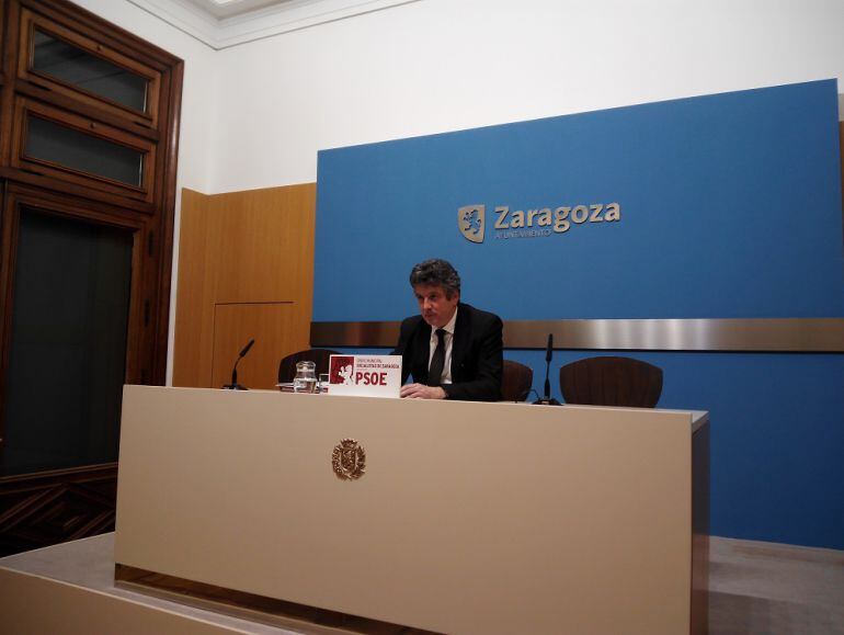 El concejal socialista Javier Trívez 