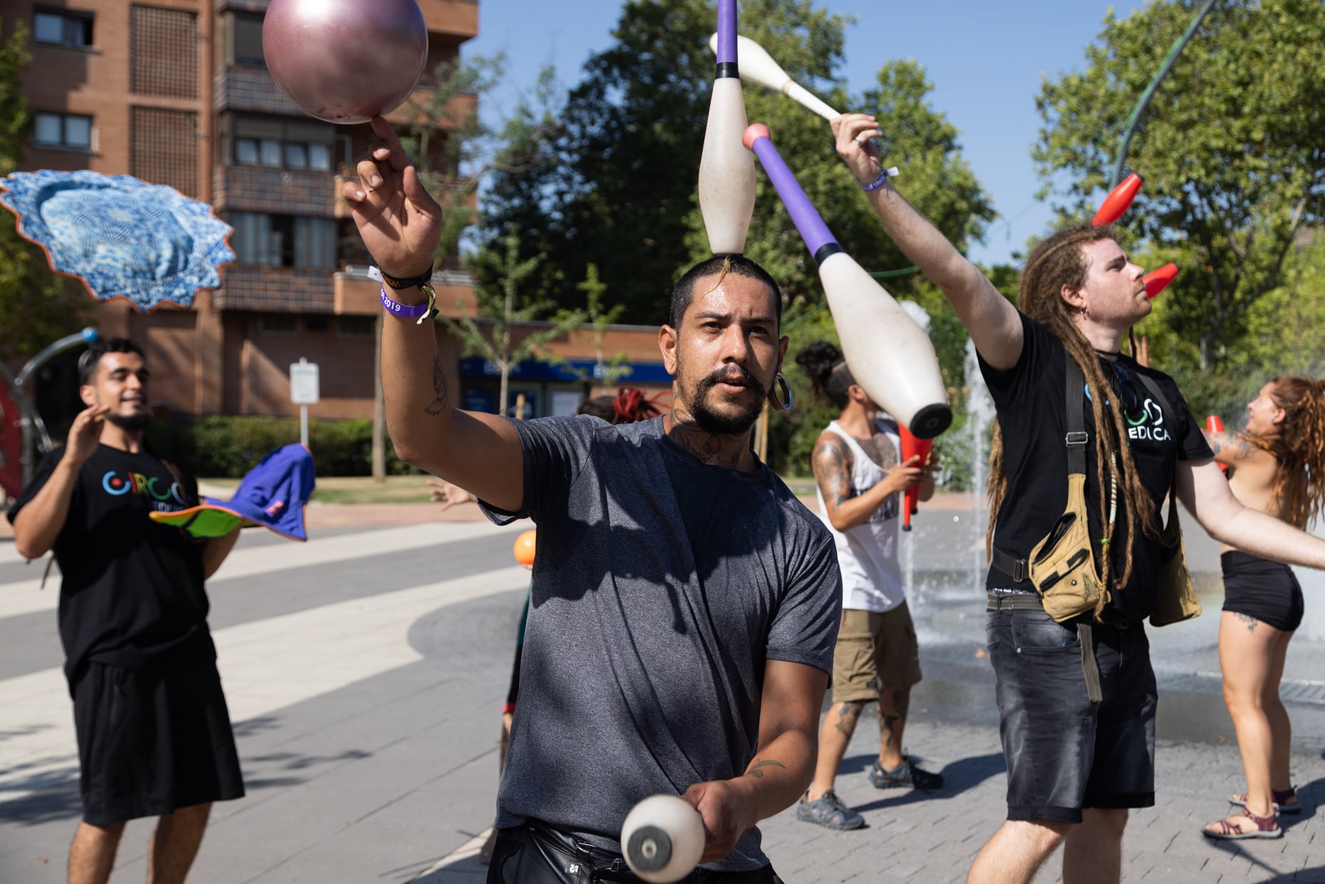 Presentación del European Juggling Convention 2022 en Tres Cantos