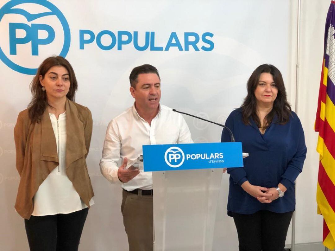 Los diputados ibicencos del PP