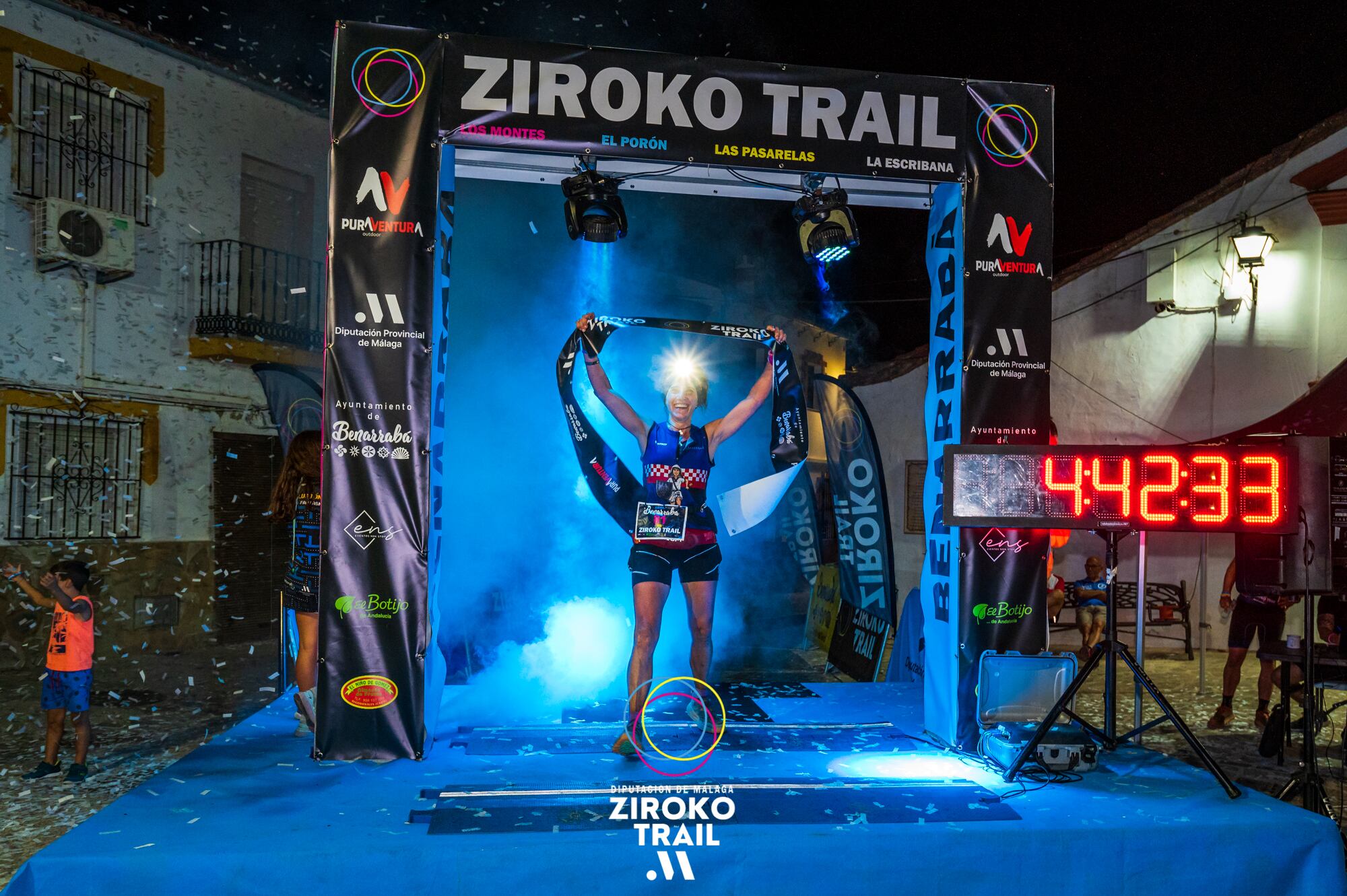 Piedad Quesada completó los 33 kilómetros de la prueba en 04:42:37