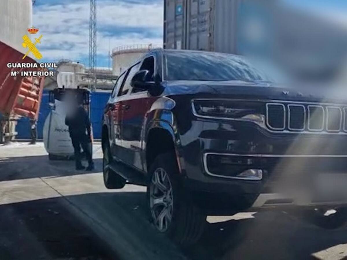 Recuperados en Algeciras 24 coches de alta gama robados en EEUU