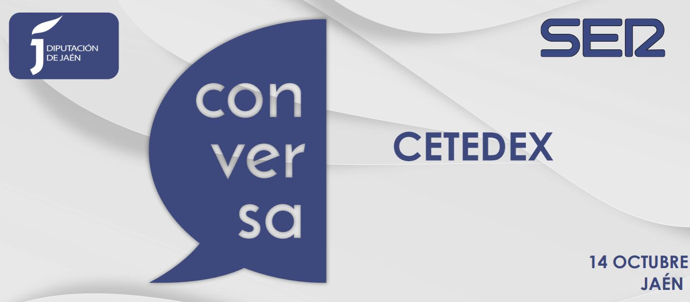 Foro Conversa Cetedex organizado por Radio Jaén en colaboración con la Diputación de Jaén.