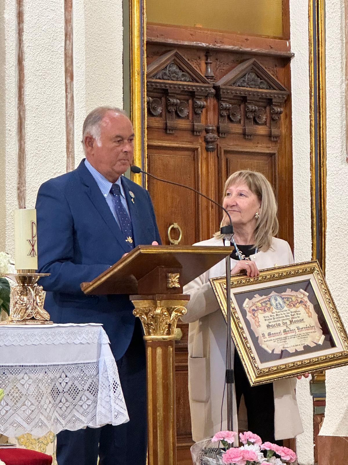 Manolo Muñoz recibe el nombramiento