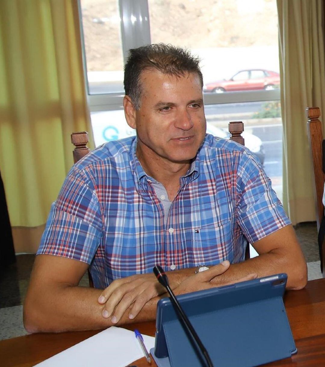 Domingo Cejas, consejero de CC-PNC en el Cabildo de Lanzarote.