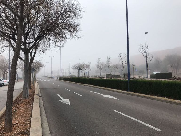 La niebla ha protagonizado la meteorología de Castellón este sábado