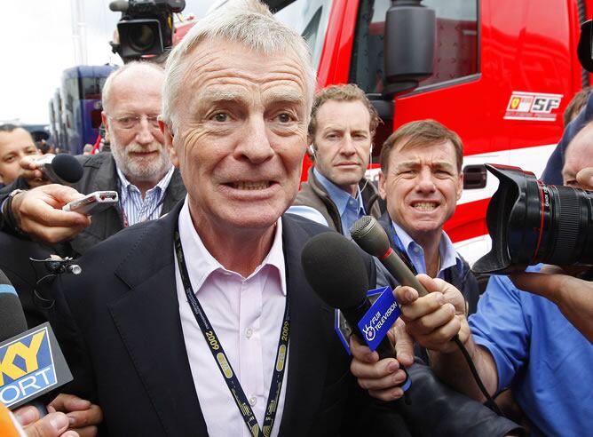 Max Mosley, ex presidente de la FIA