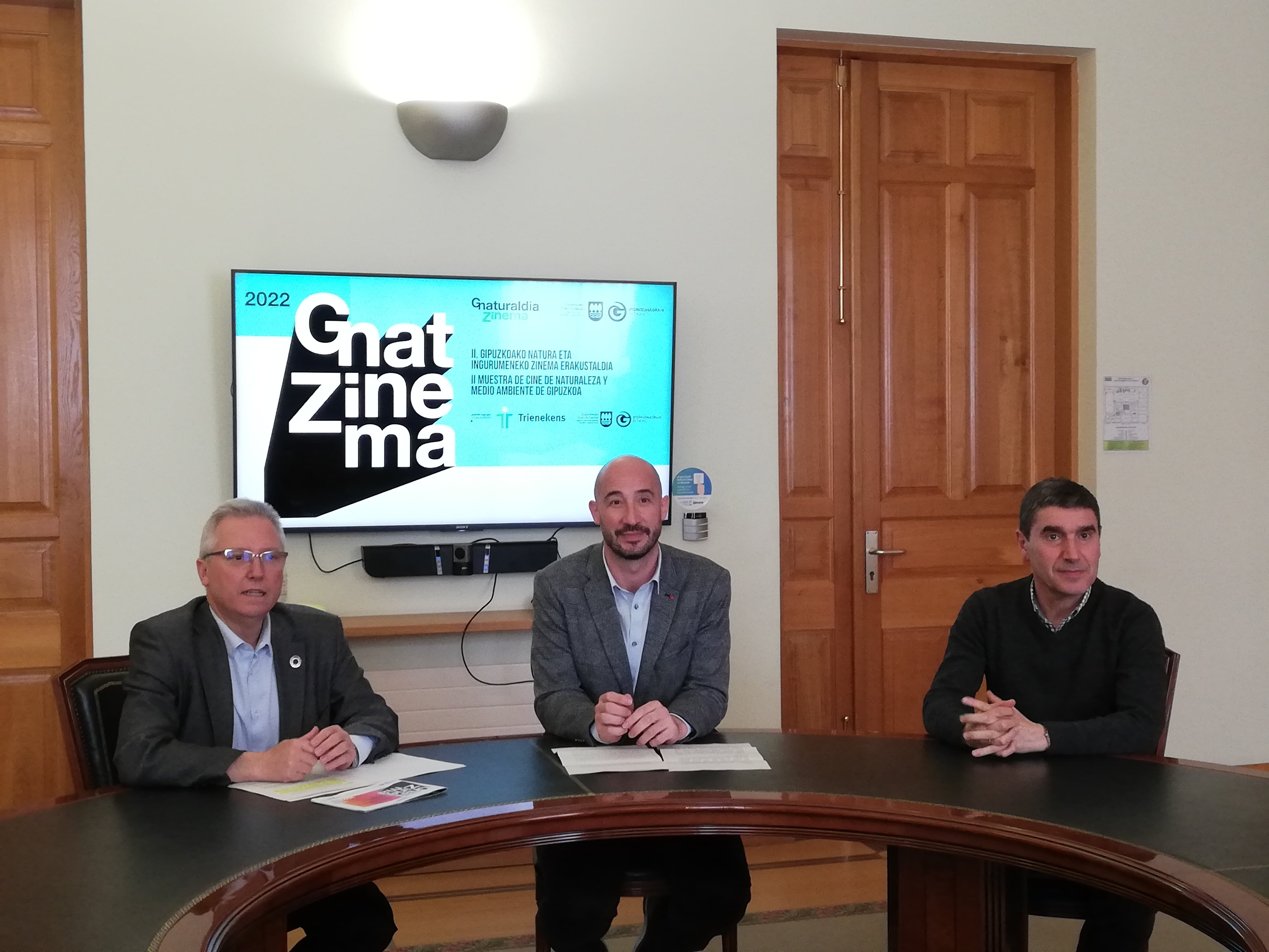 El Departamento de Medio Ambiente de la Diputación Foral de Gipuzkoa ha presentado en Eibar la II Muestra de Cine de Naturaleza y Medio Ambiente de Gipuzkoa