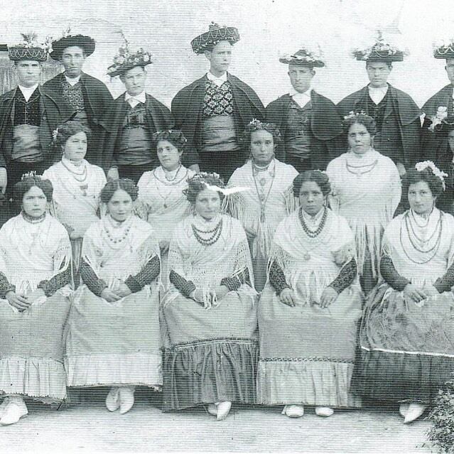 Foto de la antigua celebración de esta fiesta