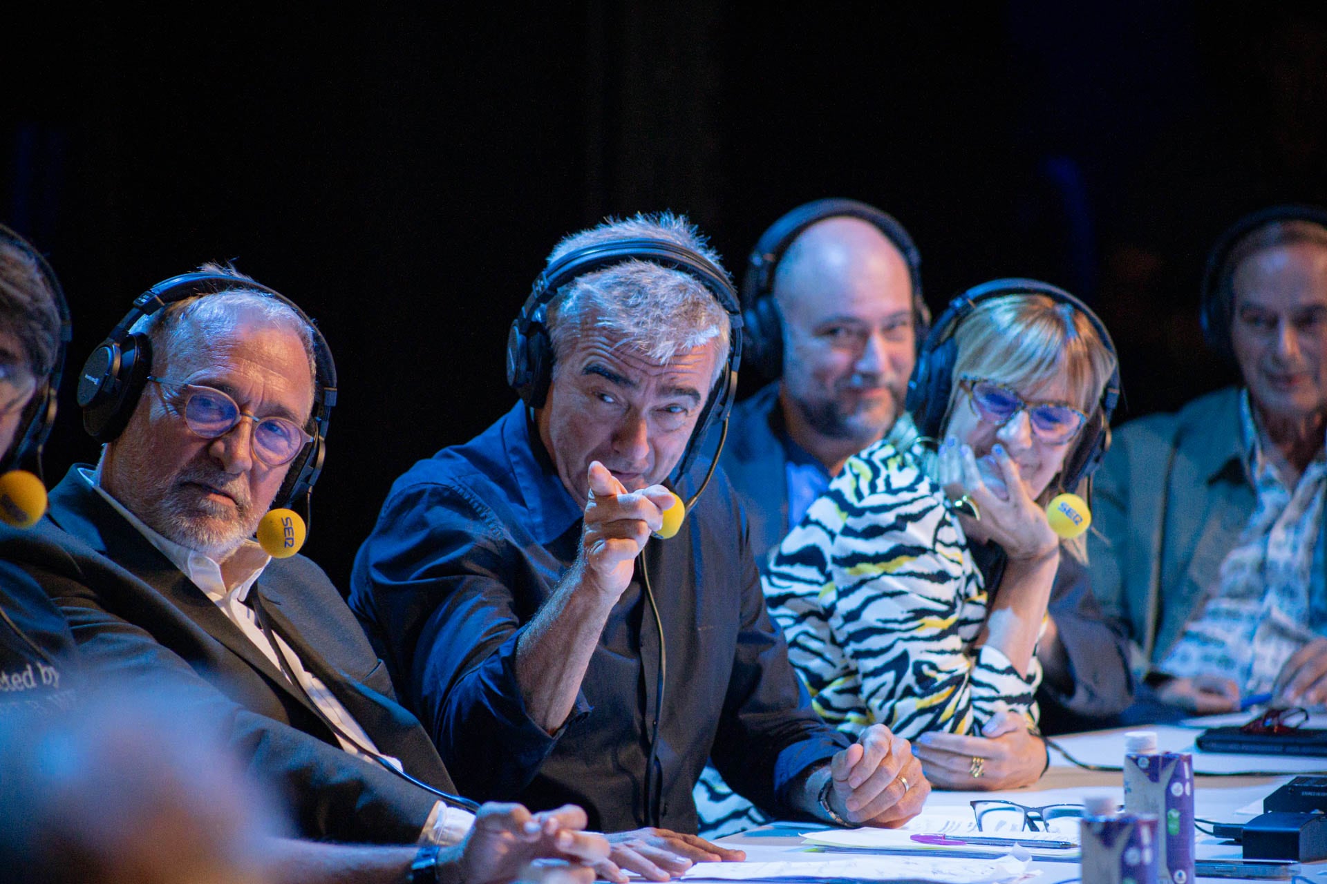 Xavier Sardà, Carles Francino, Gemma Nierga y Toni Martínez