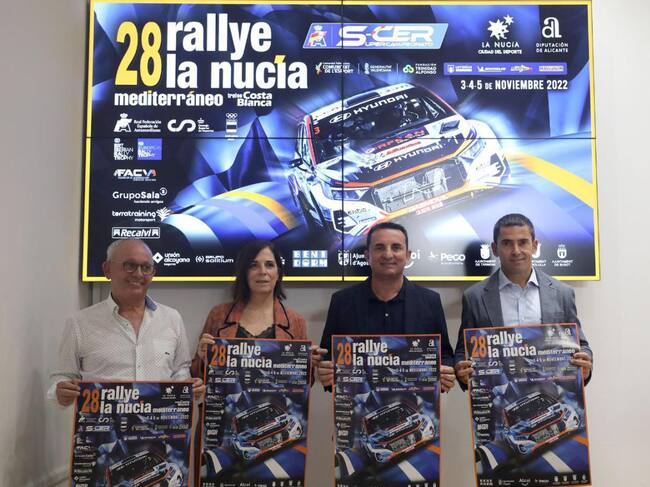 Presentación del 28 Rally La Nucía Mediterráneo