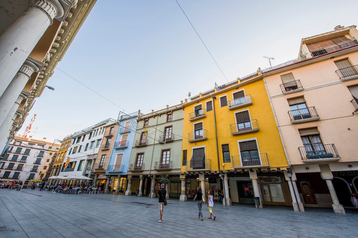 Plaza del Mercado de Barbastro. Autor: Juanjo Campillo