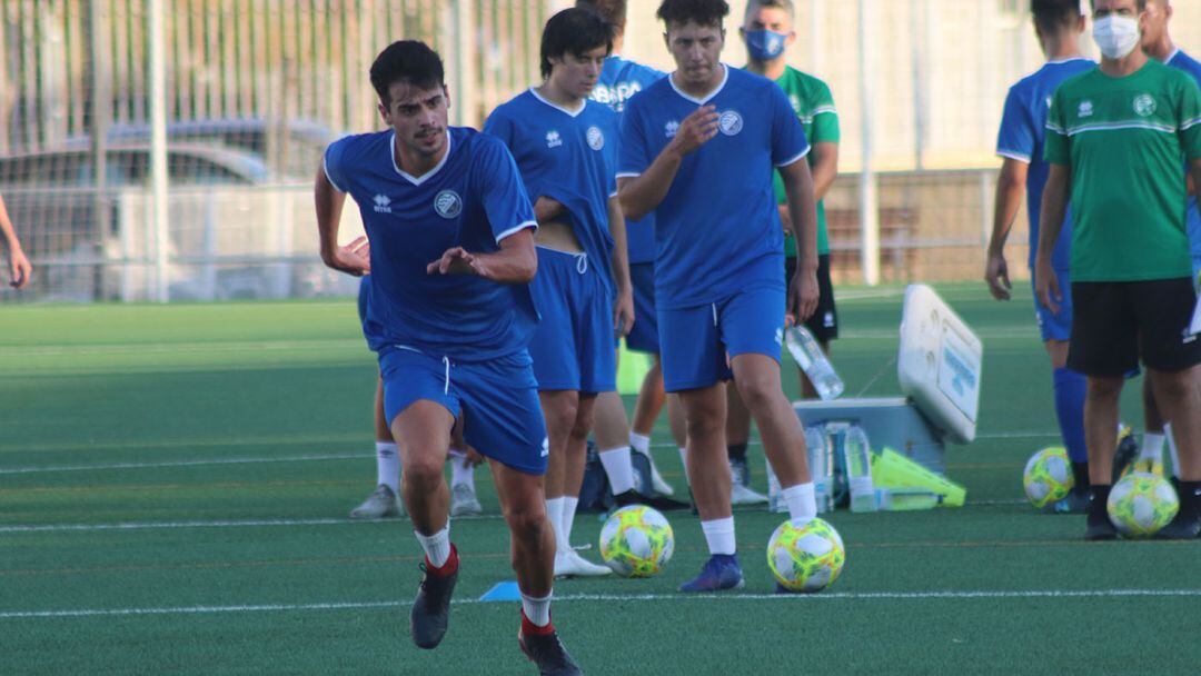 Entrenamiento del Xerez DFC en La Granja