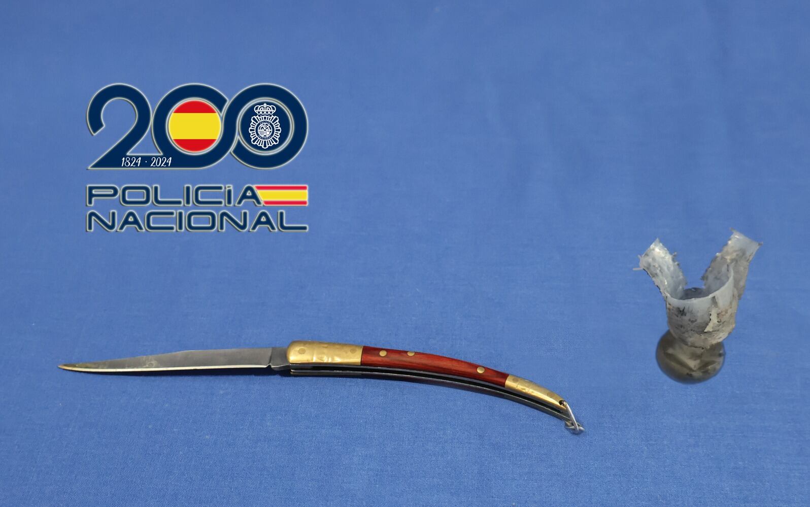 Arma incautada por la Policía Nacional de Salamanca