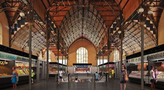 Imatge virtual de l'interior de l'equipament.