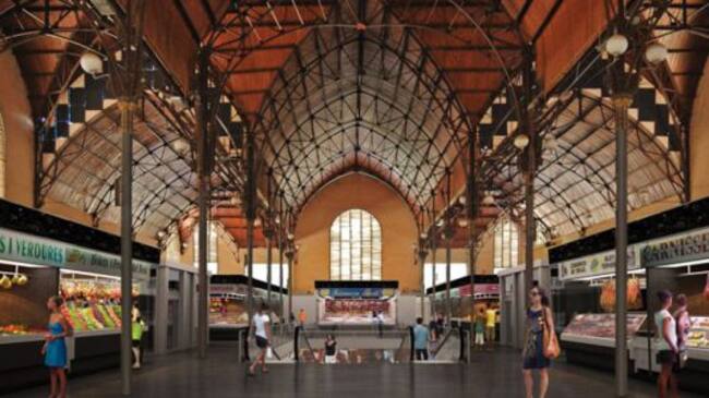 Imatge virtual de l'interior de l'equipament.