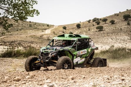 El buggy Can-am Maverick en acción