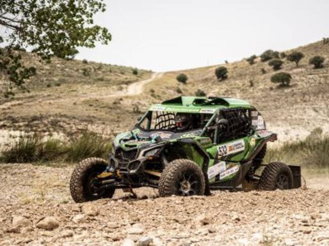 El buggy Can-am Maverick en acción