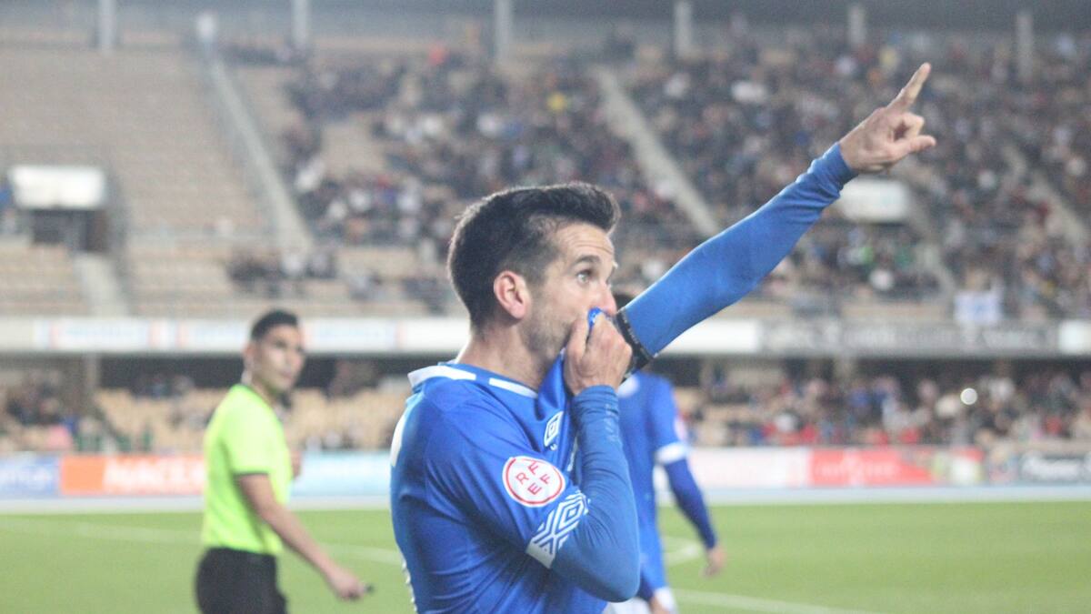 Declaraciones de Bello tras el partido ante el Montijo