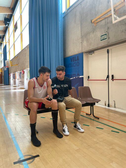 Maxi Fjellerup a l&#039;entrevista a Ràdio Girona