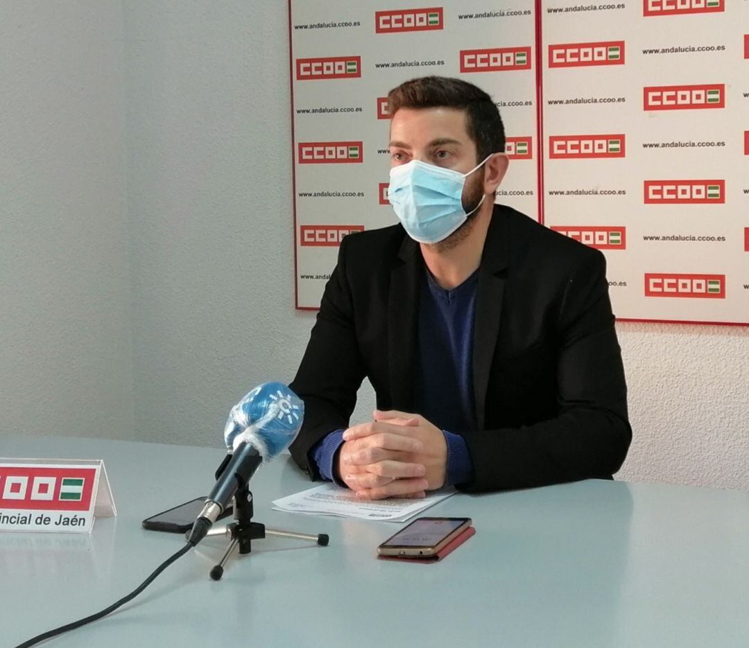 Francisco Cantero, secretario de CCOO-Jaén.