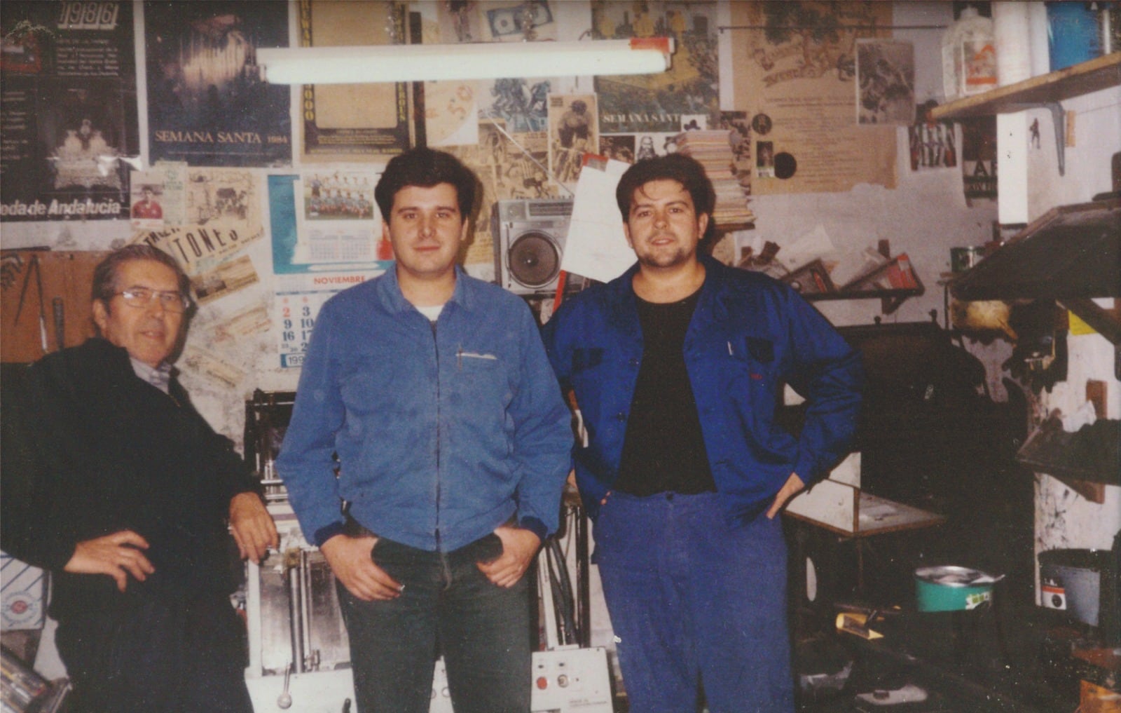 Centenario imprenta Godino - Negocio familiar