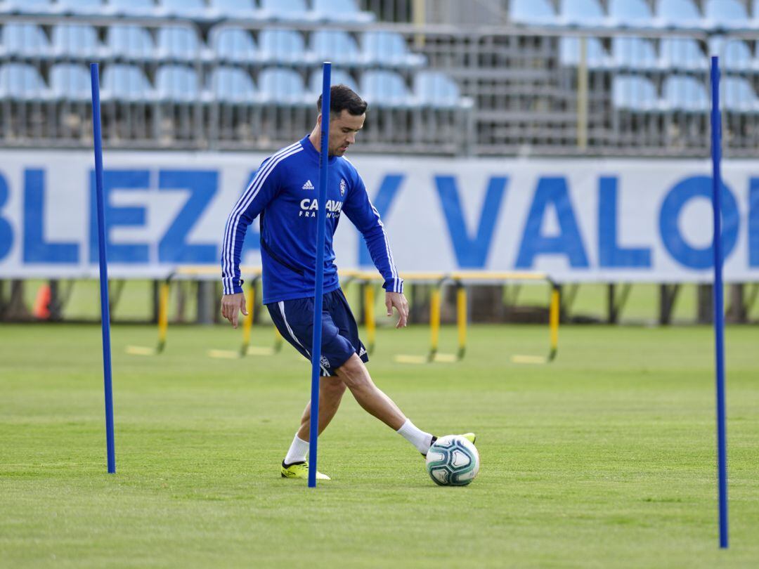 Linares entrenándose en la Ciudad Deportiva