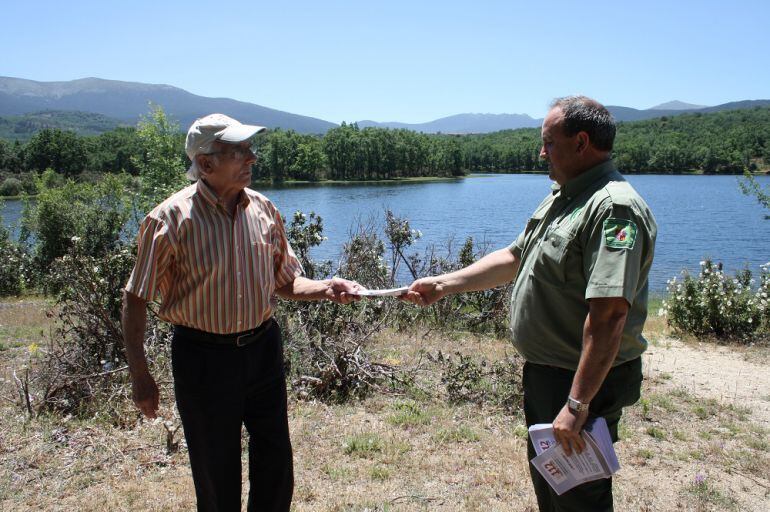 Campaña prevención baños embalse del Pontón.