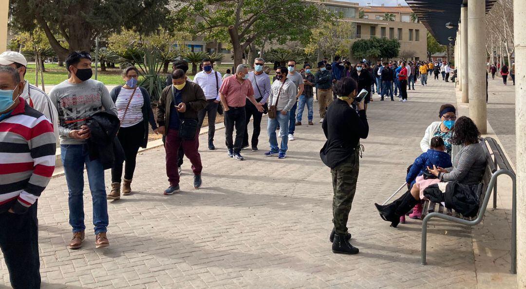 Murcia ha sido una de las sedes en la que los ciudadanos ecuatorianos han podido votar