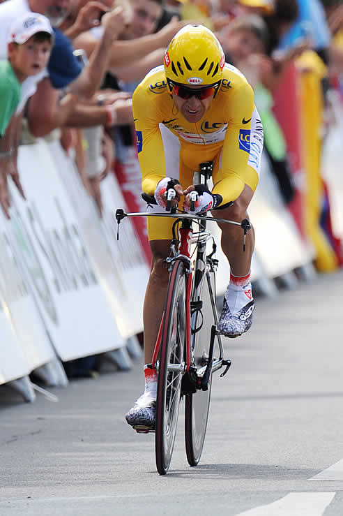 Carlos Sastre, del equipo danés CSC, es el virtual vencedor del Tour&#039;&#039;08