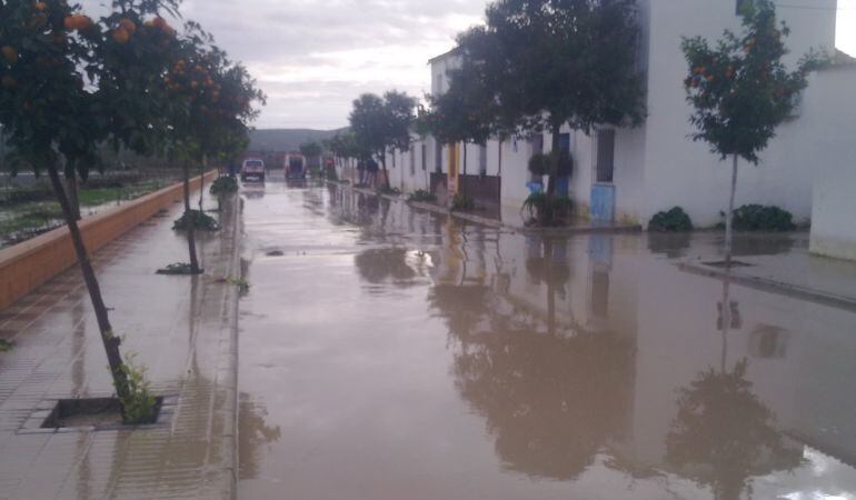 Inundaciones en la pedanía de &#039;San Julian&#039; en 2010